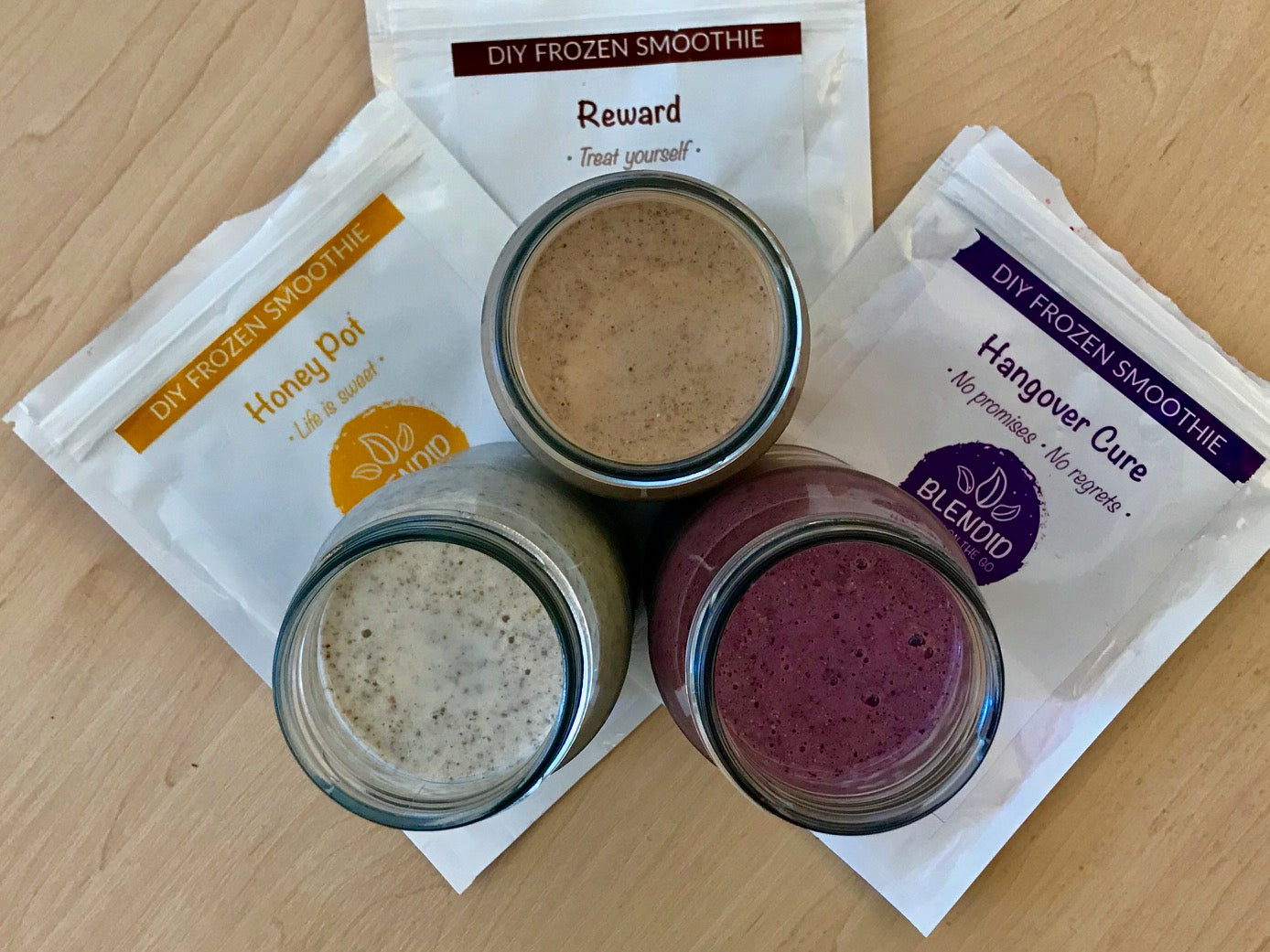 Blendid makes DIY smoothies easy & healthy!