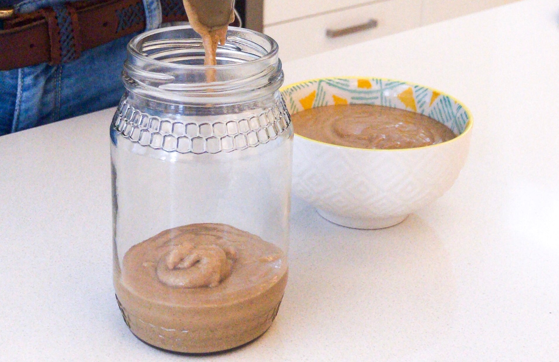 How to make tahini in a blender