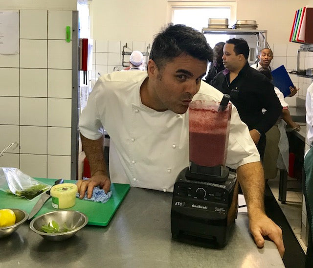 Greenhouse chef Peter Tempelhoff about his choice for OmniBlend