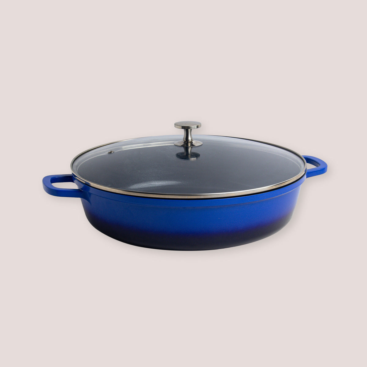 Shallow Casserole with Glass Lid