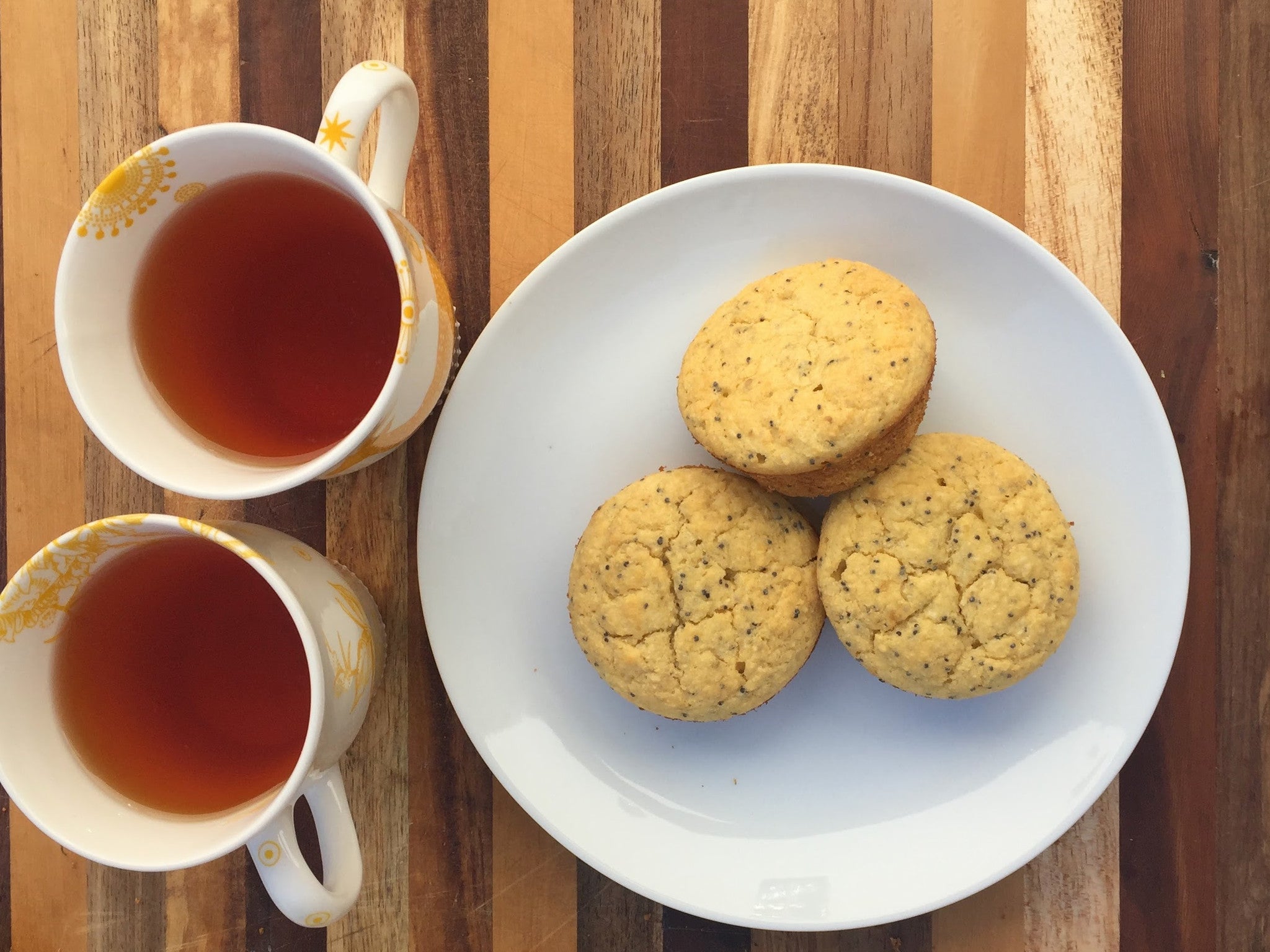 Banting Lemon Poppy Seed Muffins