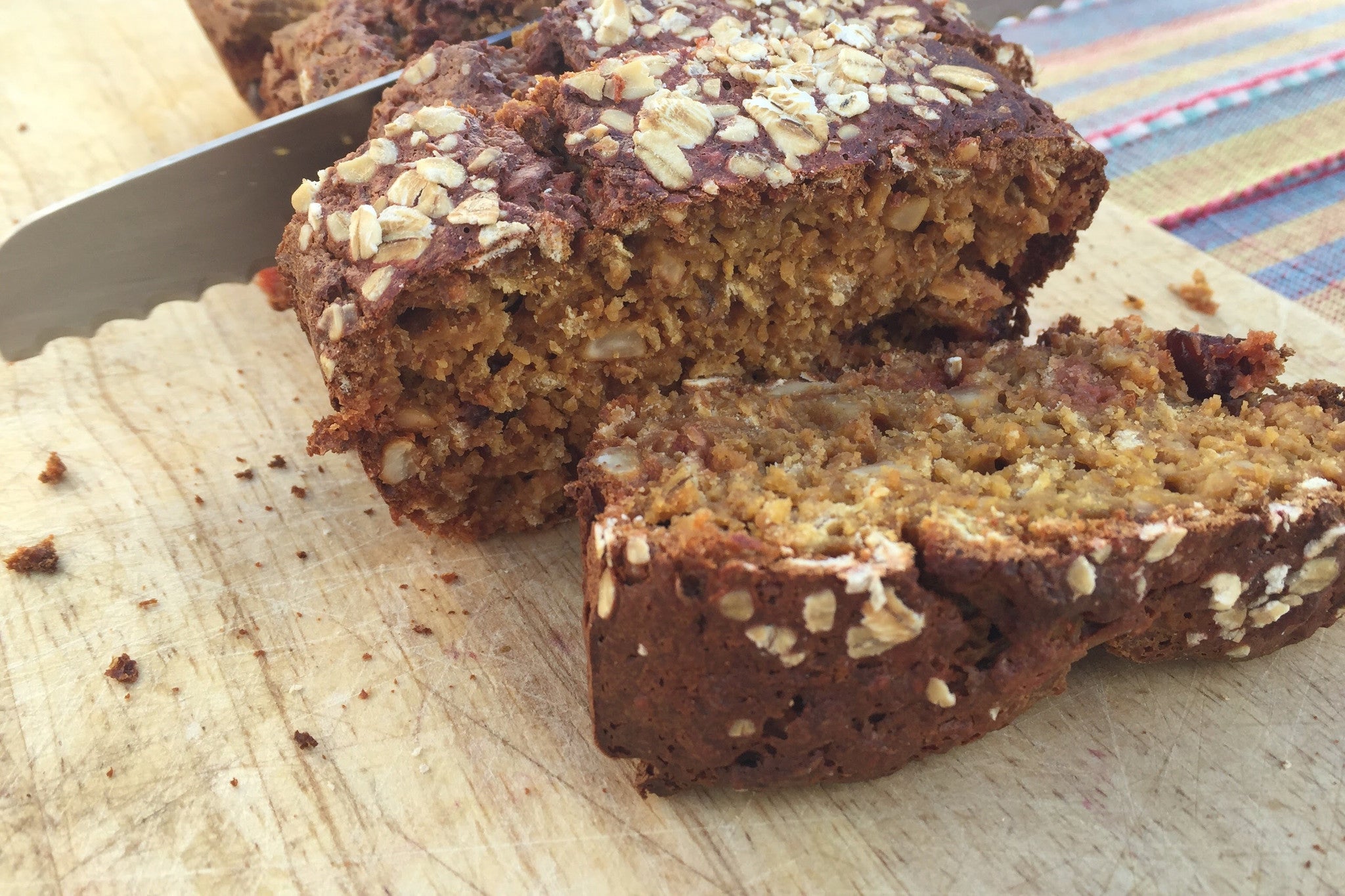 Nutty Beetroot Loaf
