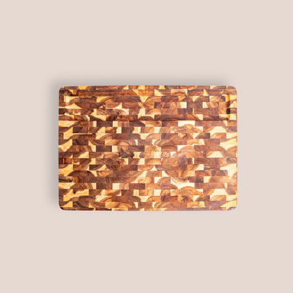 Long Bowl Prep + Serve Board (End Grain)